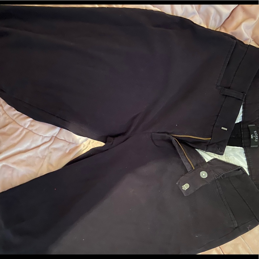 Black Cotton Jeans